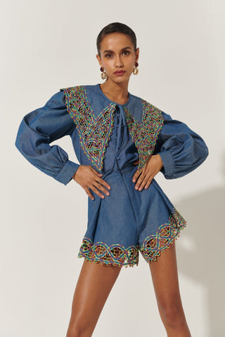Begoña Top Blue - CELIA B