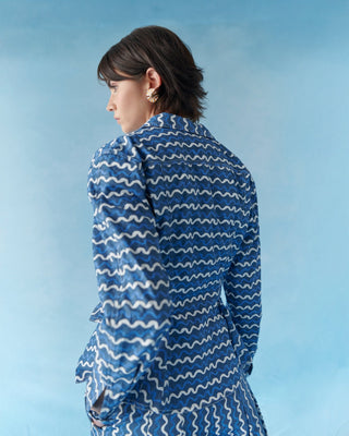 Blueberry Wave Jacket - CELIA B