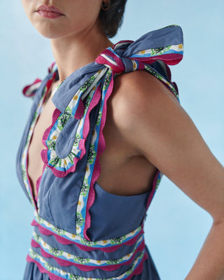 Chelili Dress Blue - CELIA B