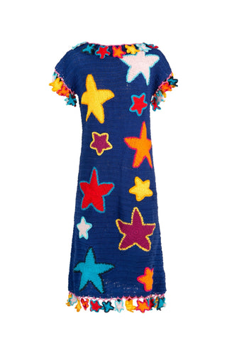 Kairo Blue Dress - CELIA B