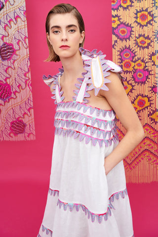 KELLY DRESS WHITE - CELIA B