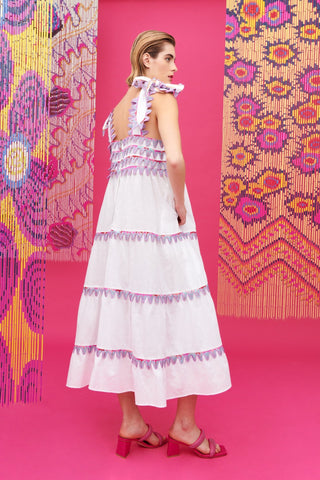 KELLY DRESS WHITE - CELIA B