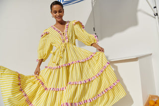 Teresa Dress Yellow - CELIA B