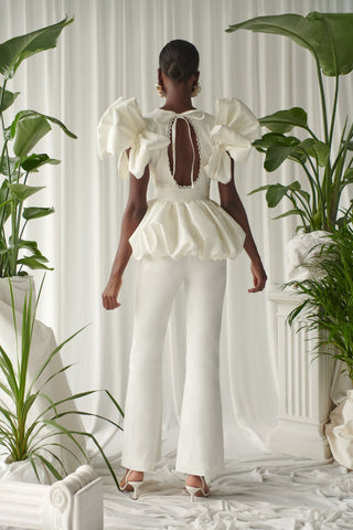 Willem Pants White - CELIA B