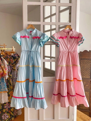 BABA DRESS BLUE - CELIA B