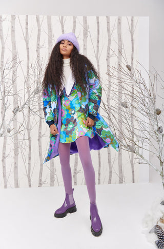 BALDY COAT BLUE - CELIA B