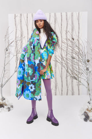 BALDY COAT BLUE - CELIA B