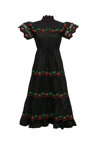 BORA BORA DRESS BLACK F - CELIA B