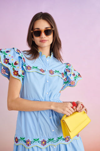 BORA BORA DRESS BLUE E - CELIA B