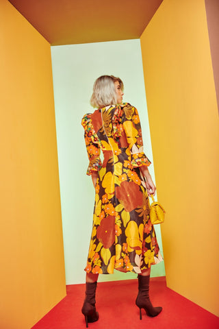 Bronze dress - CELIA B