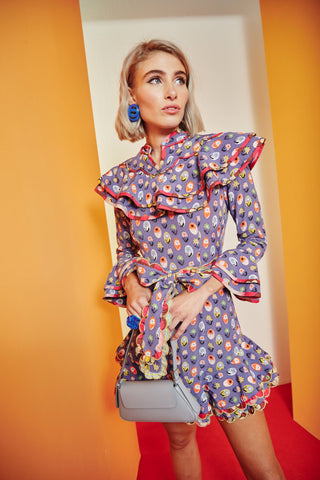 Manatier Dress - Blue - CELIA B