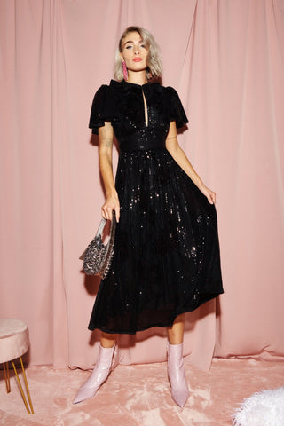 Margarita Dress - Black - CELIA B