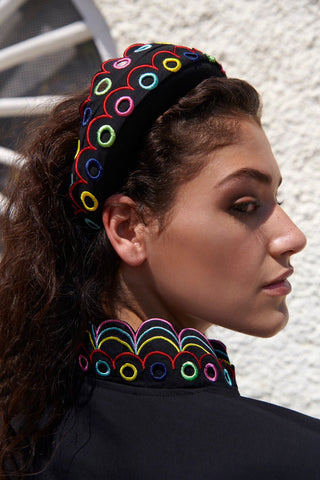 MIRA HEADBAND BLACK - CELIA B