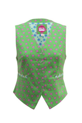 TAVORA VEST GREEN - CELIA B