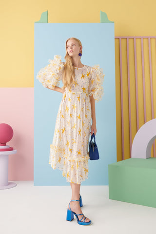 ZALE DRESS YELLOW - CELIA B
